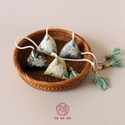 端午平安花暖繁花随身装饰香囊