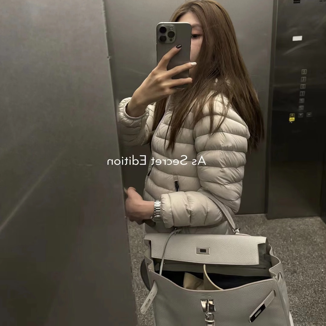 2025新国标排骨轻薄羽绒服女修身