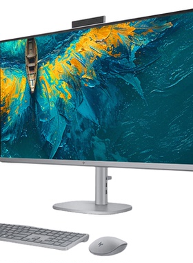 惠普HP ENVY32 设计炒股AI一体机电脑 31.5英寸4K屏 秒杀联想YOGA