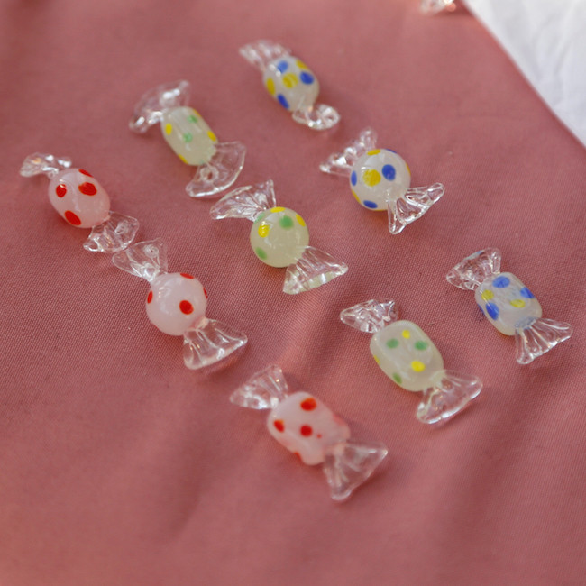 Japanese Candy Glass Beads: Handmade Jewelry Pendants - Product image 3
