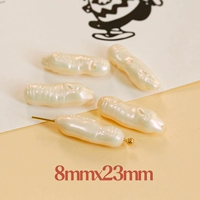 Длинный жемчужный цвет 10 штук