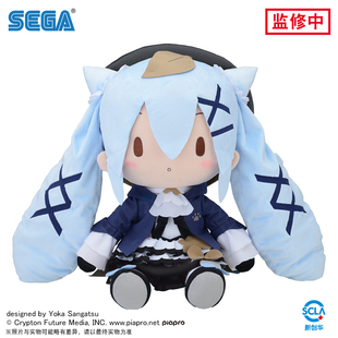 世嘉VOCALOID 初音未来 秋日郊游 fuwa petit LL毛绒玩偶fufu周边
