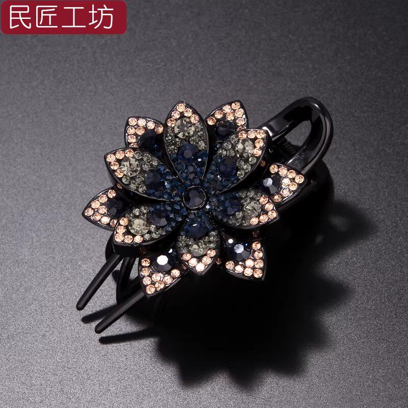 名匠工坊花花三齿夹盘发神器