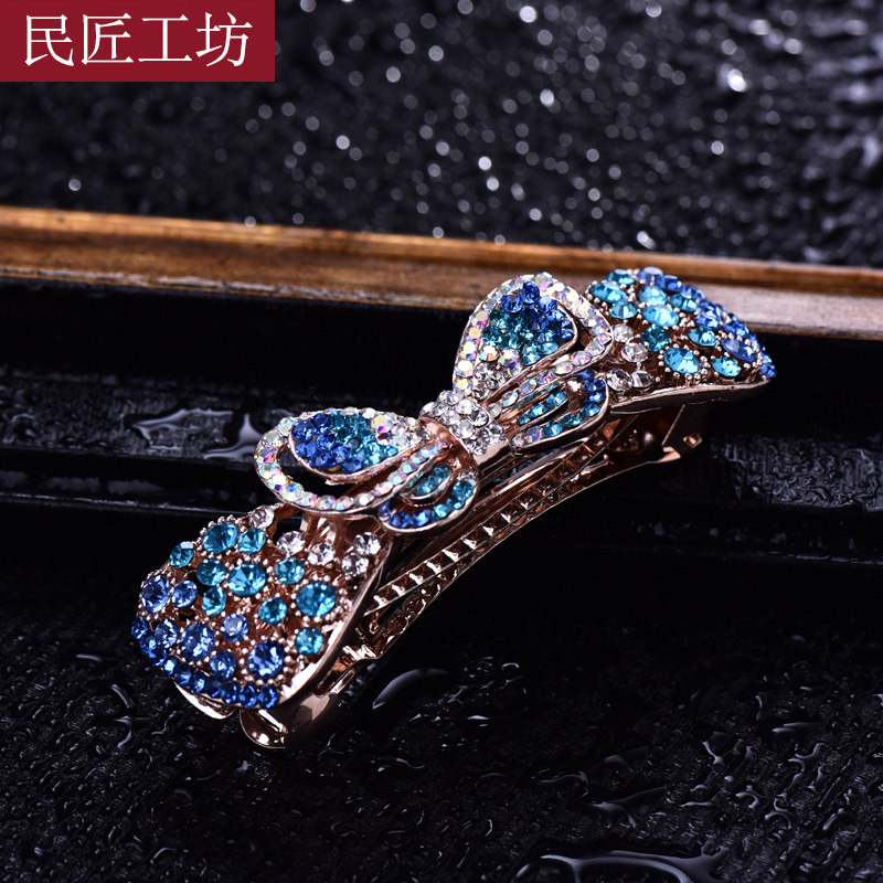 大人头饰韩国妈妈发夹中年成人简约顶夹一字夹子百搭发卡优雅个性