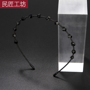 细款 高级感洋气时尚 高颅顶金属头箍铁成人 夏季 发卡发箍女2025新款