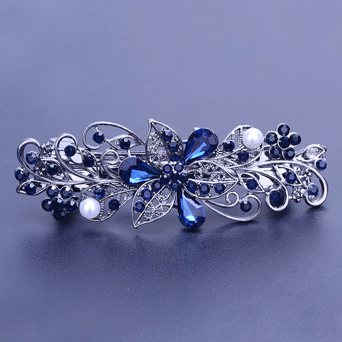 韩国水钻水钻后脑勺韩国夹子头饰