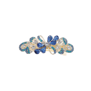 水钻发夹女后脑勺发饰马尾弹簧夹全扎发量少新款一字夹大号发量多