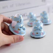 子夏季 子一套4只宠物泰迪比熊狗狗鞋 春夏天不掉透气软 凉鞋 宠物鞋