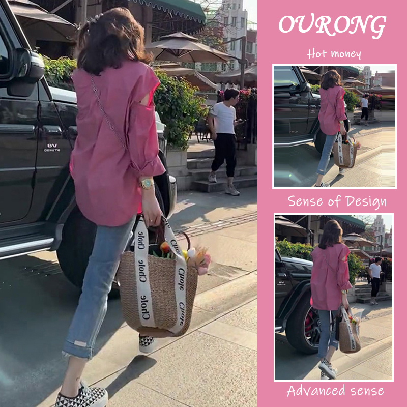 JOYIASS2025春季新款大尺码女装微胖女生穿搭显瘦遮肉盐高级感轻