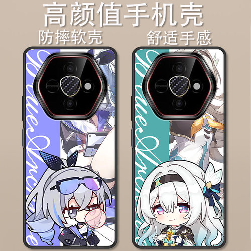 适用于酷派x60手机壳CPDAY5卡通动漫星铁流萤银狼玲可三月七创意Q版可爱时尚防摔高颜值男女款定制保护套ins