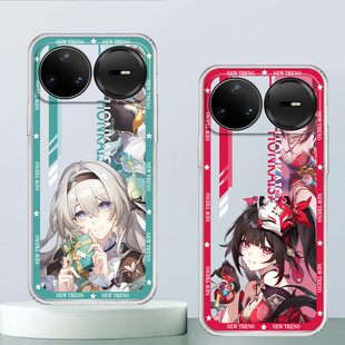 适用于华为nova15Pro手机壳透明软壳nova15Ultra星铁流萤花火瑕蝶希儿创意可爱全包防摔高颜值定制保护套ins