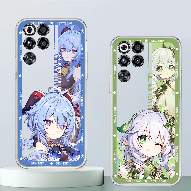 适用于红魔11Pro手机壳透明软壳11Pro+卡通原神甘雨万叶归终创意Q版可爱全包防摔高颜值男女款定制保护套