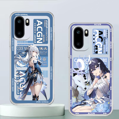 适用于一加ACE6手机壳透明软壳ACE6T卡通动漫刻晴万叶芙宁娜镜流创意可爱全包防摔高颜值男女款定制保护套ins