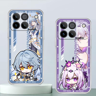 适用于荣耀WIN手机壳透明软壳卡通星铁瑕蝶星期日知更鸟创意可爱荣耀WIN RT全包防摔高颜值男女款定制保护套