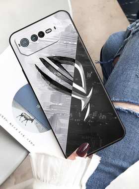 适用于华硕ROG6手机壳ASUS_AI2201_A机甲ROG6Pro全包ASUS_AI2201_B卡通动漫创意时尚简约定制新款保护套ins