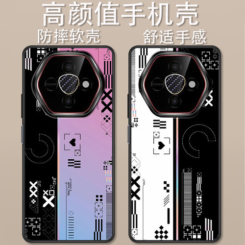 适用于酷派x60手机壳CPDAY5卡通动漫印花集时尚创意赛博朋克防摔高颜值男女款定制保护套ins风