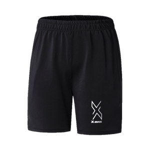 X-max儿童运动短裤女童速干五分裤弹力宽松休闲健身篮球足球跑步