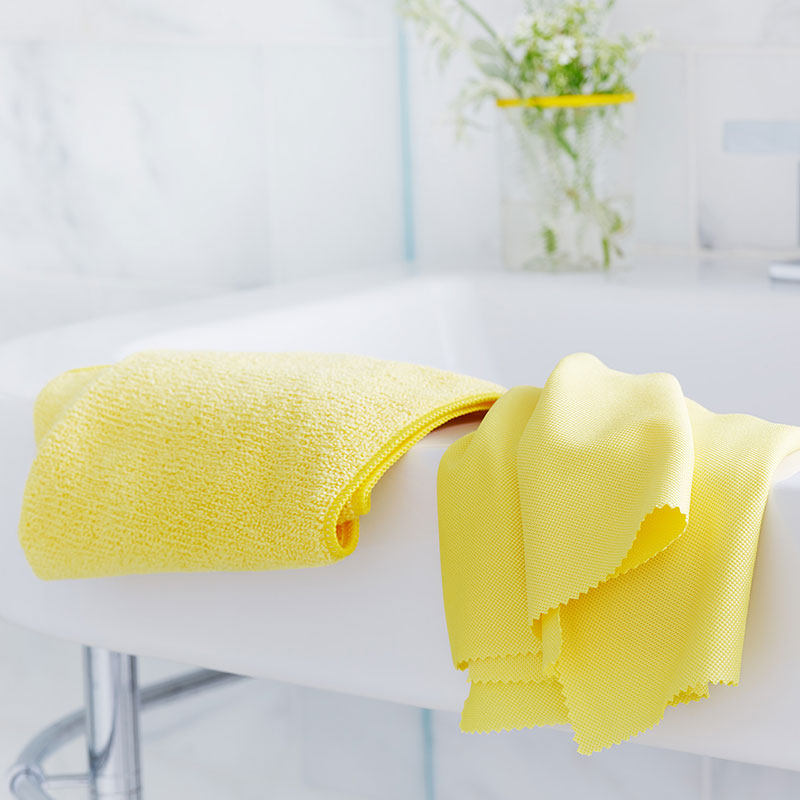 英国E-Cloth 除菌百洁布2件套 厨房卫浴不锈钢家务清洁神器抹布