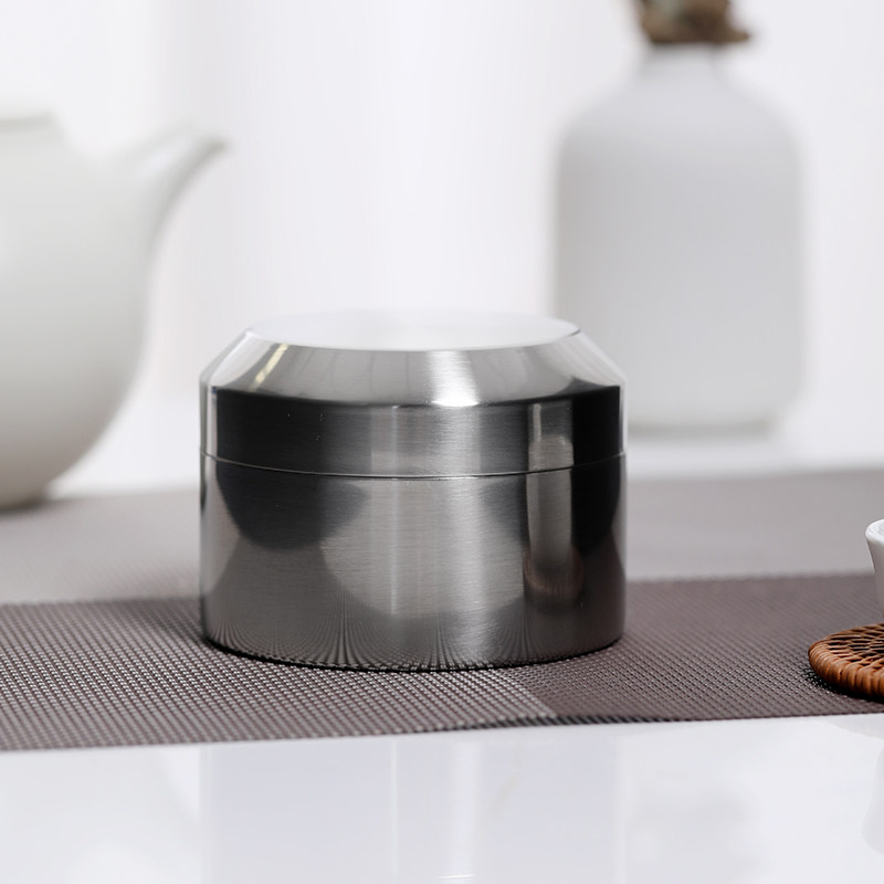日本进口Kinto 高品质不锈钢茶叶罐 茶叶密封存储收纳罐 小巧便携