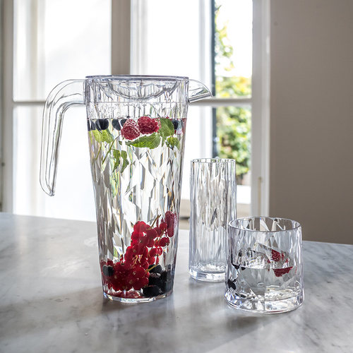 德国产Koziol 进口摔不烂冷水壶水杯 透明饮料杯酒杯 多款可选