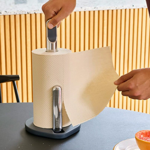 英国Joseph Joseph新品轻松撕厨房卷筒纸巾架 餐厅可单手撕纸巾架