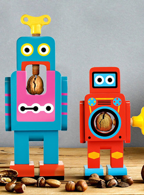 英国Suck UK 超萌机器人胡桃夹子 坚果夹子 开核桃器 坚果脱壳机