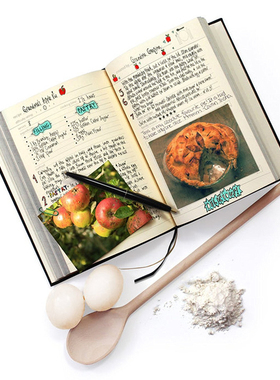 英国Suck UK My Family Cookbook 我的家庭菜谱私房菜谱 浪漫礼物