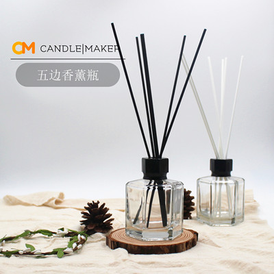 挥发液玻璃瓶精油干花藤条香薰