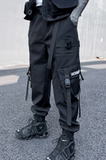 2025春季机能风伞兵工装裤男潮流宽松束脚青少年长裤K950P105，男装工装外套，星座101A-3