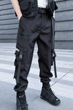 2025春季机能风伞兵工装裤男潮流宽松束脚休闲长裤K950P105，男装工装外套，星座101A-3