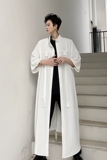 欧美走秀款夏季新款中袖衬衫男士潮流青年休闲五分袖衬衣C170P85，男装T恤，星座101A-3