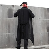 春夏男士薄款宽松衬衫个性潮流演出外套发型师服装C23P85，男装衬衫，星座101A-3