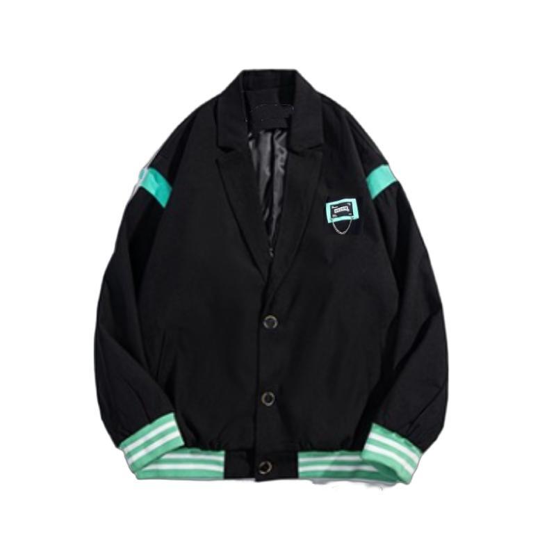 秋冬情侣外套青年ins潮流炸街西装领帅气宽松夹克上衣W327P135,男装夹克,星座101A-3