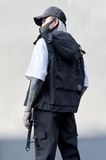 2025春夏新款宽松工装连帽马甲背心男潮流炸街帅气外套MJ67P125，男装背心/马甲，星座101A-3
