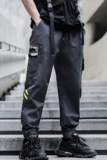 2025春夏日系港风潮男生休闲束脚工装裤运动裤K603P65，男装工装外套，星座101A-3
