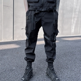 2025春季机能风工装裤男潮流宽松束脚伞兵青少年长裤K928P115，男装工装外套，星座101A-3