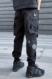 2025春季机能风伞兵工装裤男潮流宽松束脚休闲ins长裤K935P105，男装工装外套，星座101A-3
