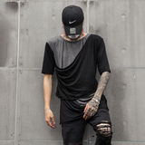 夏季潮牌新款潮短袖男个性时尚演出发型师服装半袖T恤T405P55，男装T恤，星座101A-3
