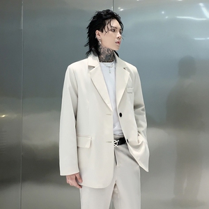 秋冬小西装外套男高级韩版单西服休闲男士宽松西服上衣 XF16 P125图片