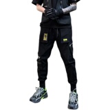 2025年春夏休闲裤男机能风日系青春小脚裤潮工装裤子K843P55，男装工装外套，星座101A-3