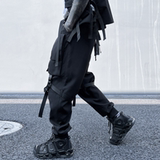 2025春季机能风伞兵工装裤男潮流宽松束脚青少年长裤K958P115，男装工装外套，星座101A-3