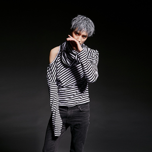 2024春夏潮男演出服韩版修身夜店酒吧DJ个性发型师服装 CT44 P55图片