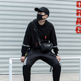 2025秋冬新款男士嘻哈圆领卫衣潮男生bf原宿蝙蝠袖CT650P85，男装卫衣，星座101A-3