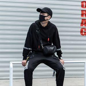 2025秋冬新款男士嘻哈圆领卫衣潮男生bf原宿蝙蝠袖 CT650 P85图片