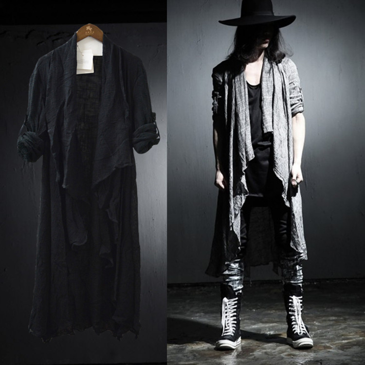 男士新款亚麻长袖衬衫韩版宽松演出服C20P105,男装衬衫,星座101A-3