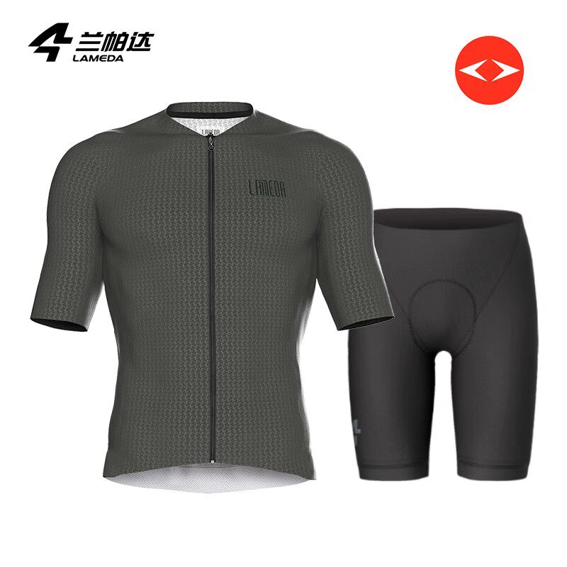 兰帕达短袖骑行服男款长袖双箭头背带短裤套装夏公路车自行车风尚