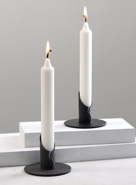 现货批发新款candle holder铁艺烛台烛光晚餐道具创意桌面小烛台