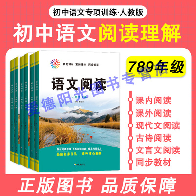 初中语文阅读理解七八九年级语文阅读理解  初中语文阅读专项训练 课内阅读 课外阅读 现代文阅读 古诗阅读 文言文阅读