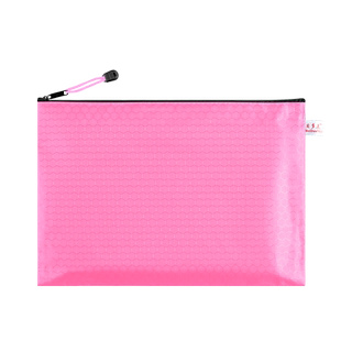 文件袋布料A4帆布拉链袋女大容量学生试卷袋文件收纳袋加厚大号防水办公用品档案产检病例资料袋牛津布手提袋