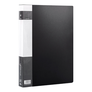 乐谱夹资料册试卷夹学生用多层透明a4黑色插页文件夹档案夹收纳盒试卷收纳袋高中生海报票据收藏板夹定制LOGO